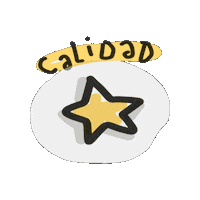 Bioedilicia quality estrella calidad bioedilicia Sticker