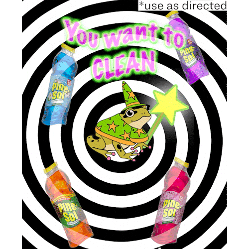 Motivation Frog GIF by Pine-Sol