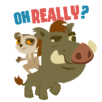 The Lion King Thinking Sticker by Walt Disney Studios