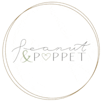 PeanutandPoppet eco peanut eco friendly happy mail Sticker