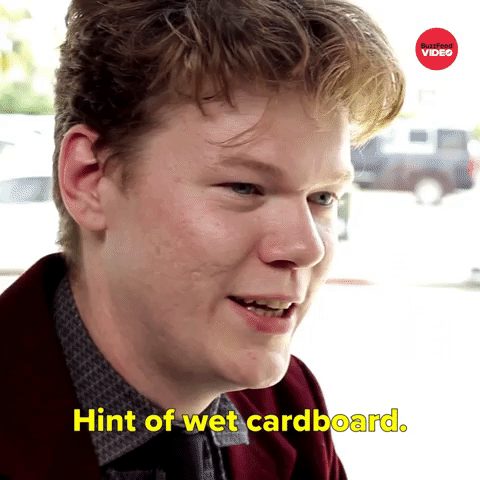Hint of Wet Cardboard