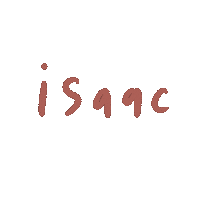 Name Isaac Sticker