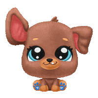 Happy Puppy Sticker by The Dodo