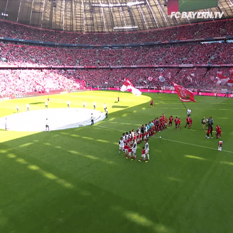 happy football GIF by FC Bayern Munich