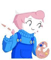 Animation Pixel Sticker