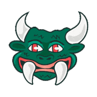 Eyeroll Wisconsin Sticker by Rhinelander Hodag