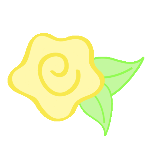 littlepiggiesCP giphyupload flower yellow garden Sticker