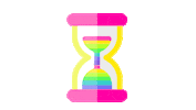 Rainbow Time Sticker by simones
