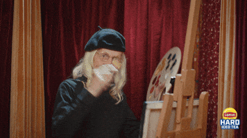 liptonhardtea reaction yes drinking alcohol GIF
