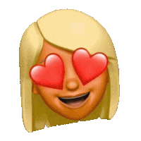 Blonde Girl Sticker