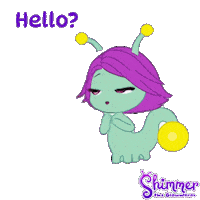 Wait What Hello Sticker by ShimmertheGlowworm