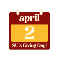 sualumni givingday sugivingday salisburyuniversity salisburyu Sticker