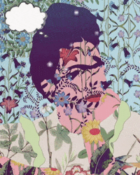 atodezign art style mexico thinking GIF