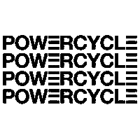 FueledbyPower spin cycle powercycle power cycle Sticker