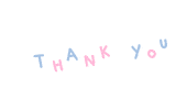 Thanks Thank You Sticker by Léa Binda
