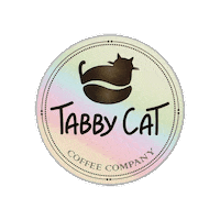 tabbycatcoffee cat coffee cats tabbycatcoffee Sticker