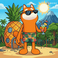 Sunglasses Tropical Drink GIF by BONK