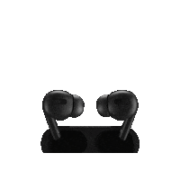 earwhite music cool black sound Sticker