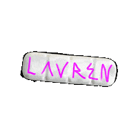 Lauren Sticker by Marcel Katz Dalí / The Art Plug