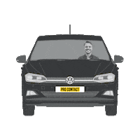 Work Volkswagen Sticker by PRO CONTACT