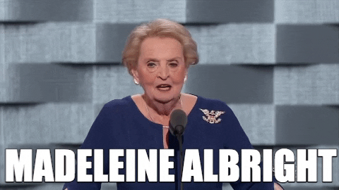 madeleine albright GIF by Diversify Science Gifs