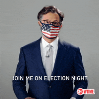 Stephen Colbert Trump GIF by Showtime