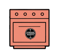 Plant Based Food Sticker by Strong Roots