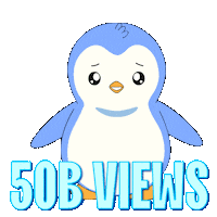 Penguin Views Sticker by Pudgy Penguins