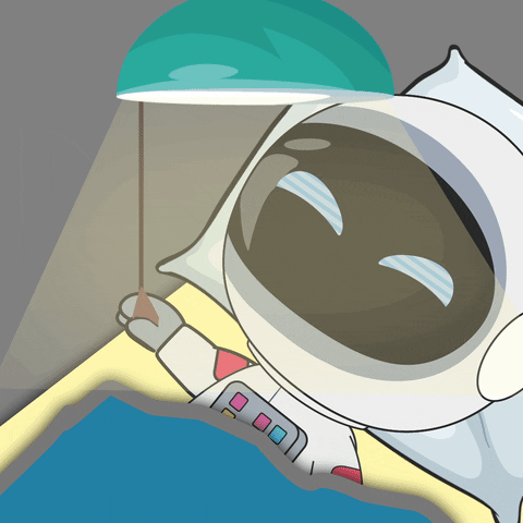 Good Night Sleeping GIF by Astroon