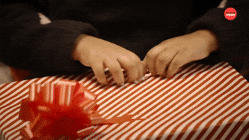 Opening Christmas Presents