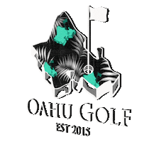 Island Life Golf Sticker by OahuGolfApparel