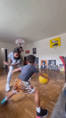 Basketball Prodigy Outsmarts Dad With Dribbling Tr