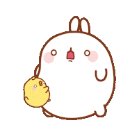No Way What Sticker by Molang