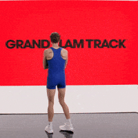 Track And Field Smiling GIF by Grand Slam Track