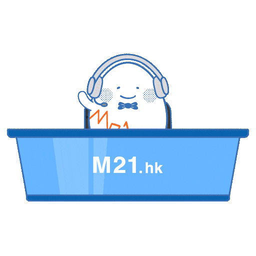 Greeting Breaking News Sticker by M21.hk