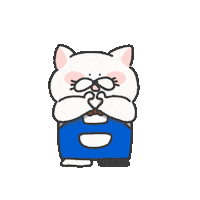 avatalk love cat ねこ hart Sticker