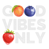 good vibes fruit Sticker by Two Good Yogurt