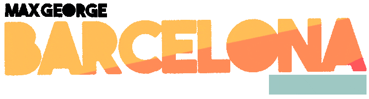 london barcelona Sticker