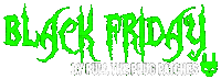 Black Friday Sticker by Pull The Plug Patches