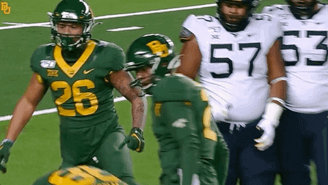 Celebrate College Football GIF by Baylor Athletics