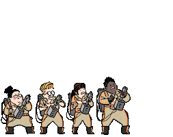 Ghost Ghostbusters Sticker by jessoosketch