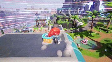 Rooftop Snowball Fight