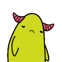 sad oh no Sticker by leart_alert