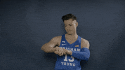 Byu Basketball Gocougs GIF by BYU Cougars