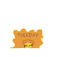 Pizza Ween Sticker