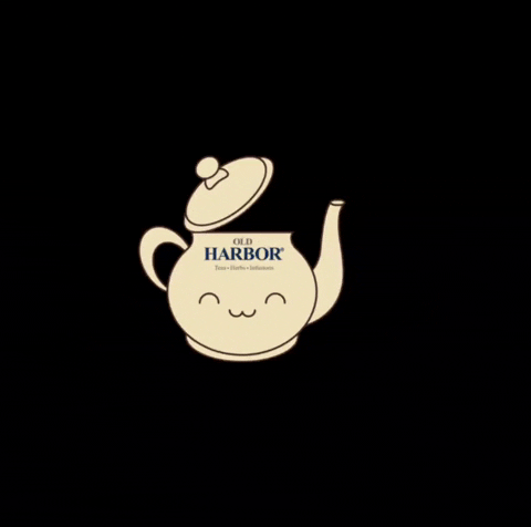 Puns Teapot GIF by Old Harbor Tea