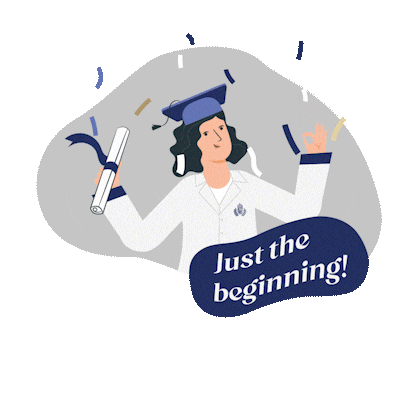 Graduate Sticker by Semmelweis Egyetem