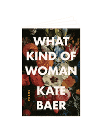 KateBaer book poems kate baer what kind of woman Sticker