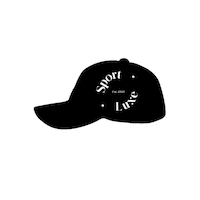 sport-luxe love sport hat cap Sticker