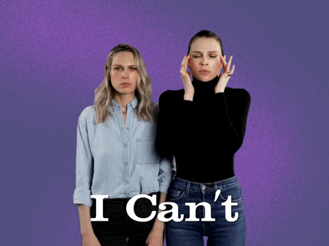 Frustrated Sara Foster GIF by Foster Sisters